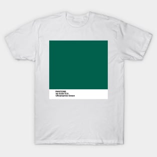 pantone 18-5338 TCX Ultramarine Green T-Shirt